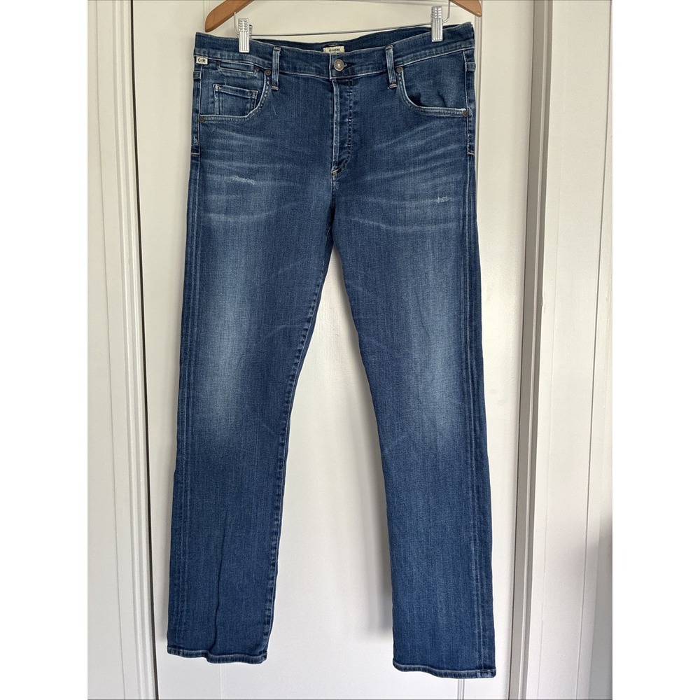 Citizens of Humanity Emerson Long Slim Boyfriend Jeans Size 32 Premium Vintage